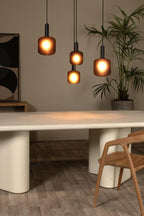 ELOISE - Hanglamp - 4xE27 - Zwart