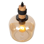 ILONA - Suspension - Ø 18 cm - 1xE27 - Ambre