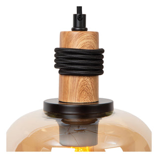 ILONA - Suspension - Ø 18 cm - 1xE27 - Ambre
