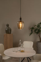 ILONA - Suspension - Ø 22 cm - 1xE27 - Ambre