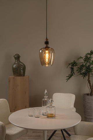 ILONA - Suspension - Ø 22 cm - 1xE27 - Ambre