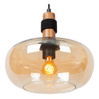 ILONA - Suspension - Ø 30 cm - 1xE27 - Ambre