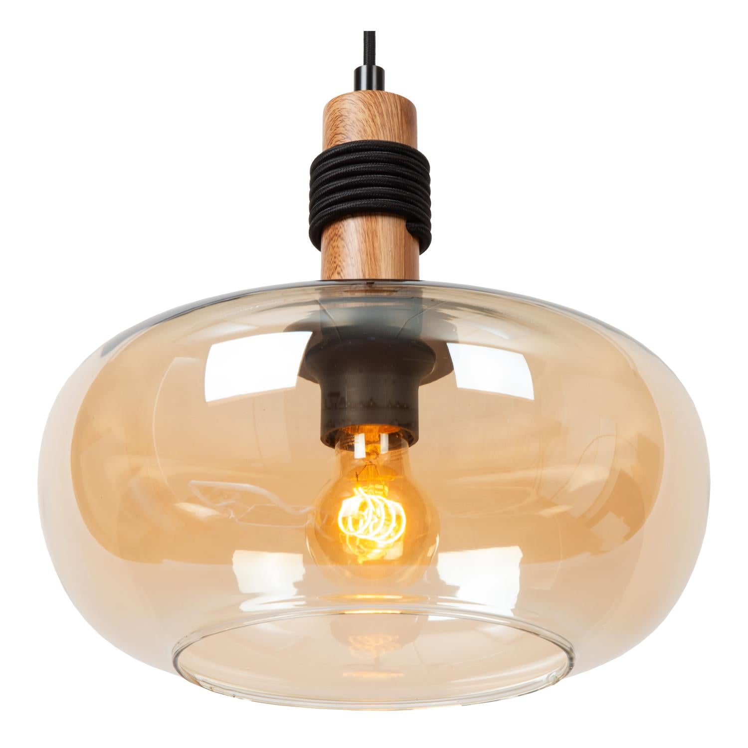 ILONA - Suspension - Ø 30 cm - 1xE27 - Ambre