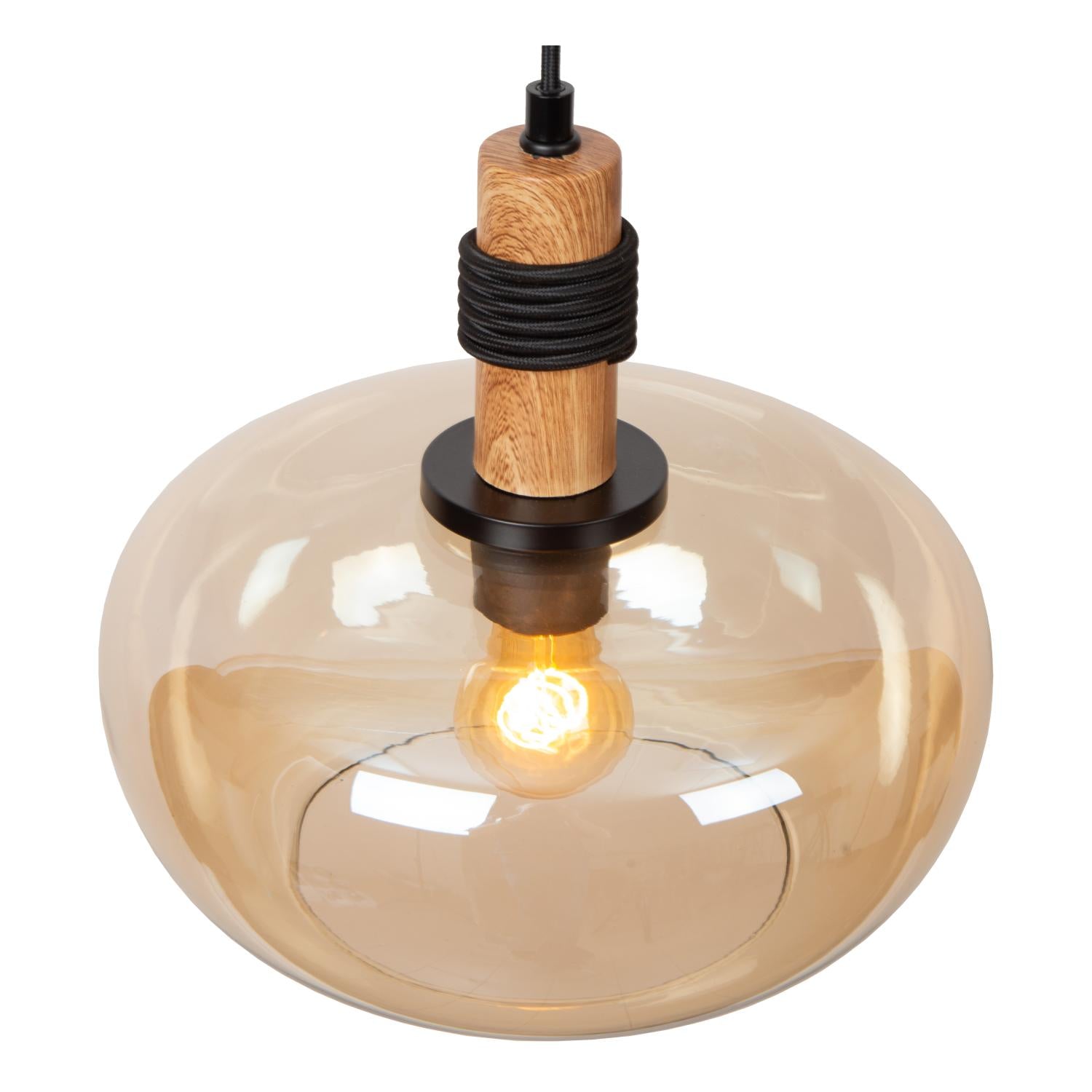 ILONA - Suspension - Ø 30 cm - 1xE27 - Ambre