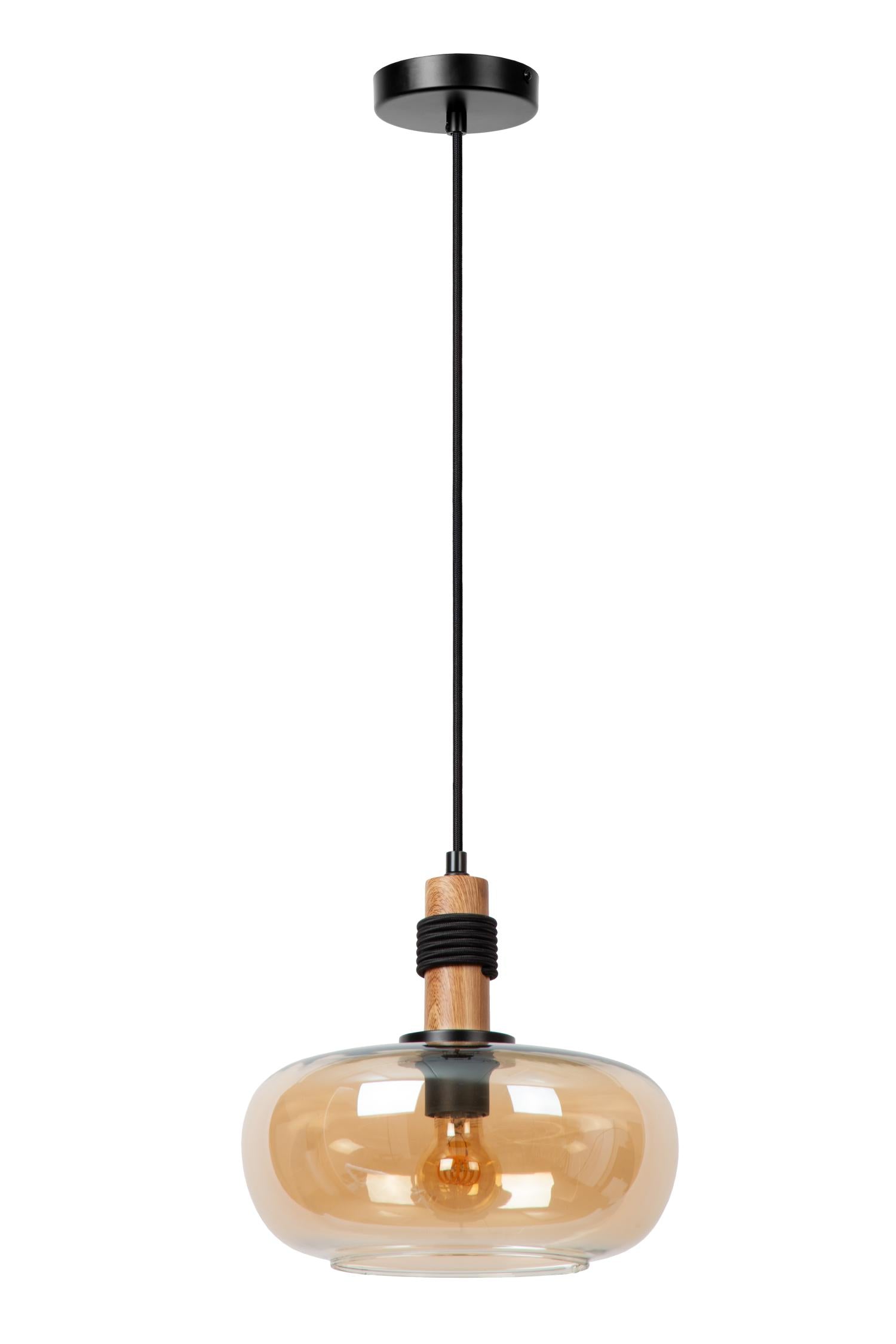 ILONA - Suspension - Ø 30 cm - 1xE27 - Ambre