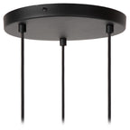 MAYA - Hanglamp - Ø 46 cm - 3xE27 - Zwart
