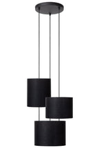 MAYA - Hanglamp - Ø 46 cm - 3xE27 - Zwart