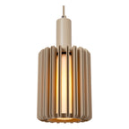 LAMBRES - Suspension - 6xE27 - Taupe