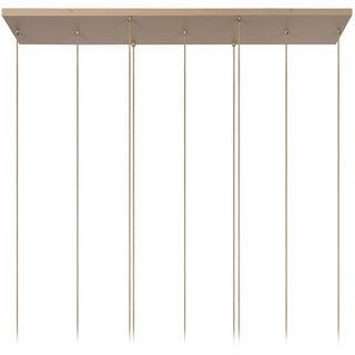 LAMBRES - Suspension - 6xE27 - Taupe