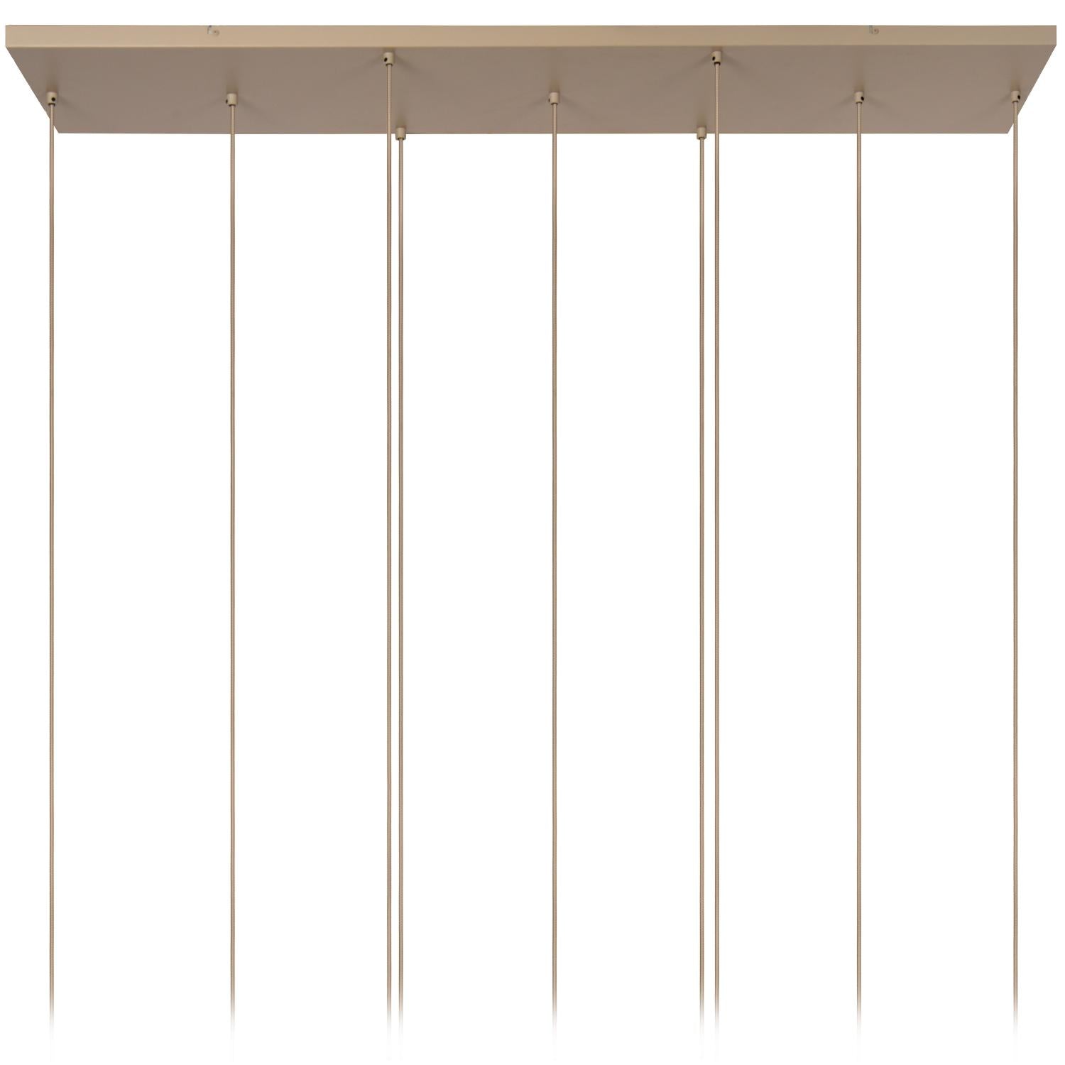 LAMBRES - Suspension - 6xE27 - Taupe