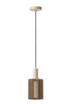 LAMBRES - Pendant light - Ø 15 cm - 1xE27 - Taupe