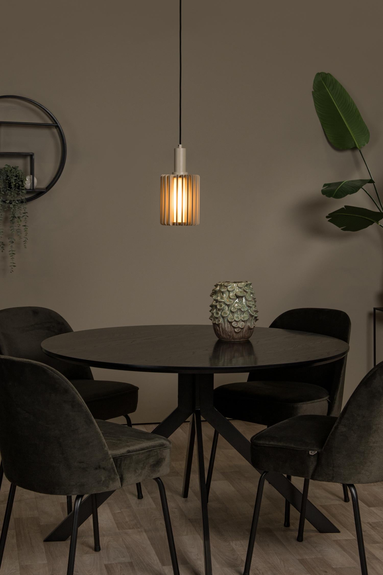 LAMBRES - Pendant light - Ø 15 cm - 1xE27 - Taupe