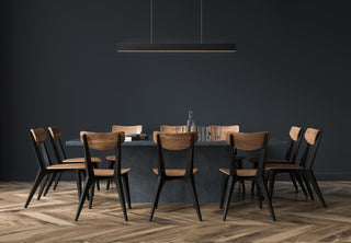 RAYA LED - Pendant light - LED Dimmable - 1x36W 2700K - Black