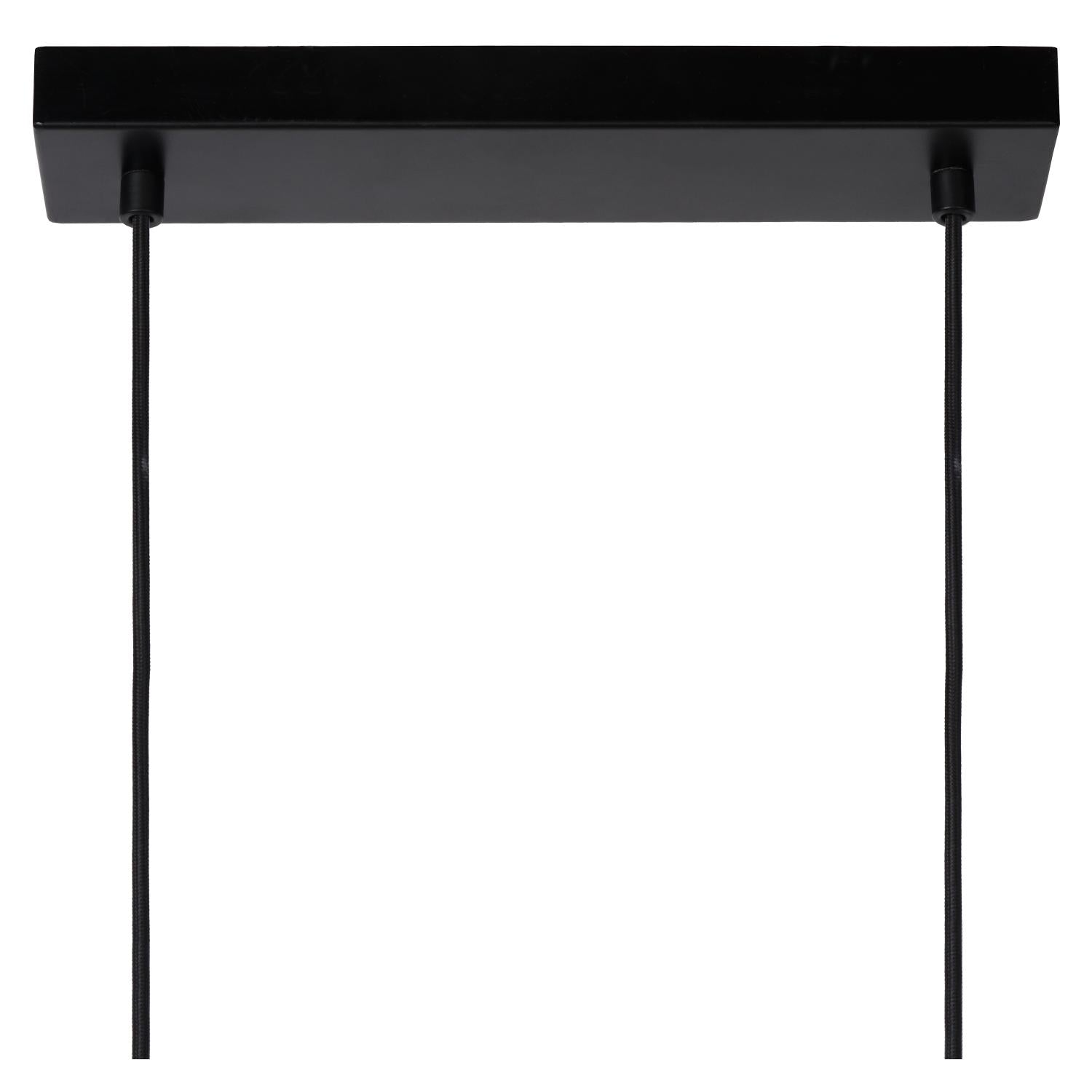 BASKETT - Hanglamp - 4xE27 - Zwart