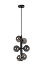TYCHO - Suspension - Ø 25,5 cm - 6xG9 - Noir