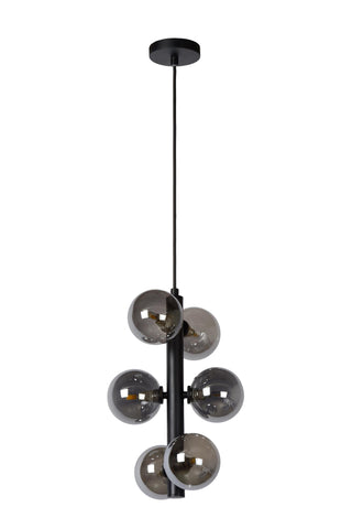 TYCHO - Suspension - Ø 25,5 cm - 6xG9 - Noir