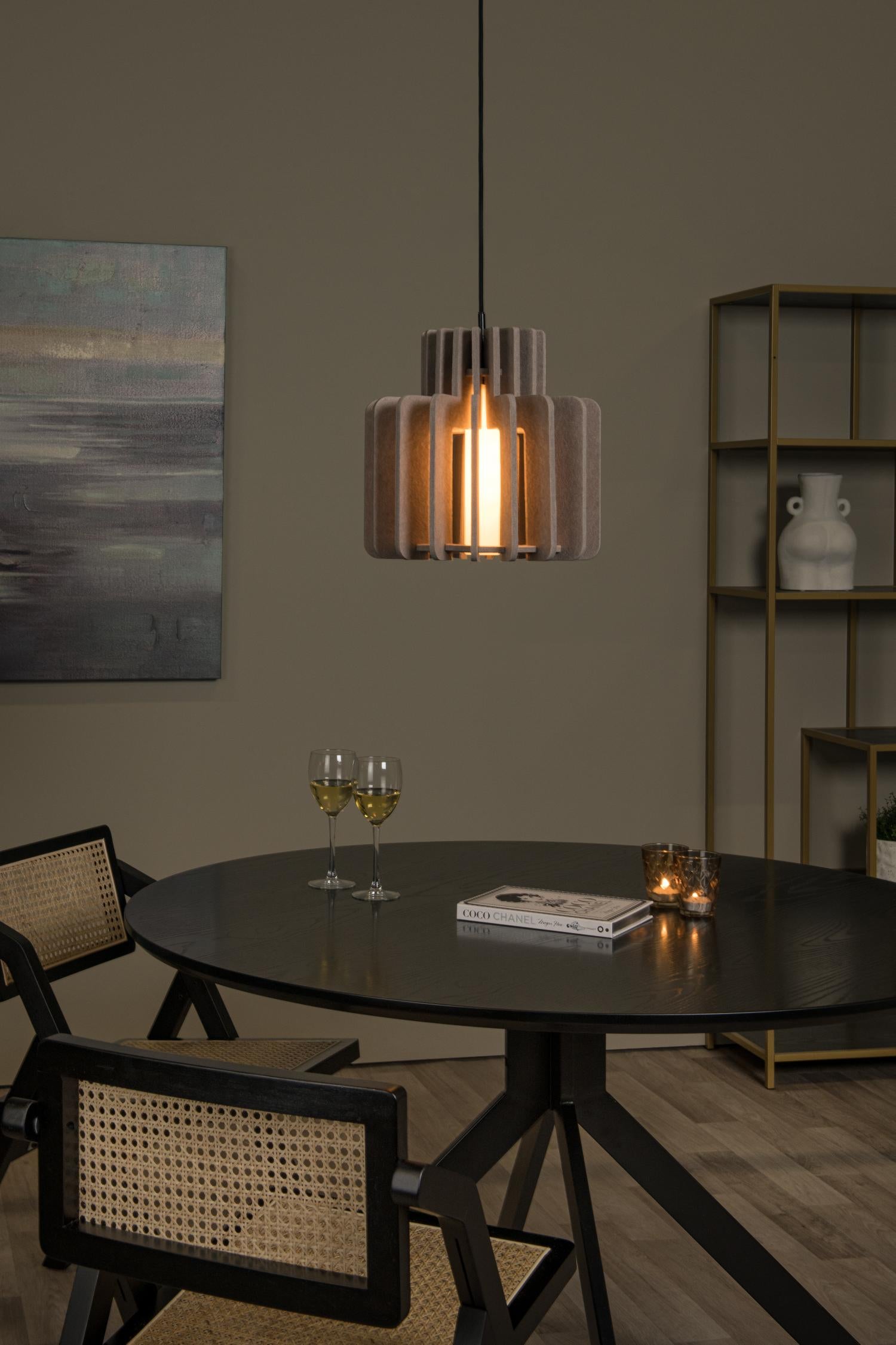 ROLLO - Suspension - 1xE27 - Taupe