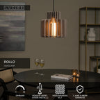 ROLLO - Suspension - 1xE27 - Taupe