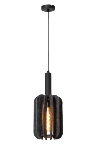 RAFAL - Hanglamp - Ø 20 cm - 1xE27 - Grijs