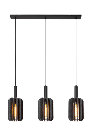 RAFAL - Pendant light - 3xE27 - Grey