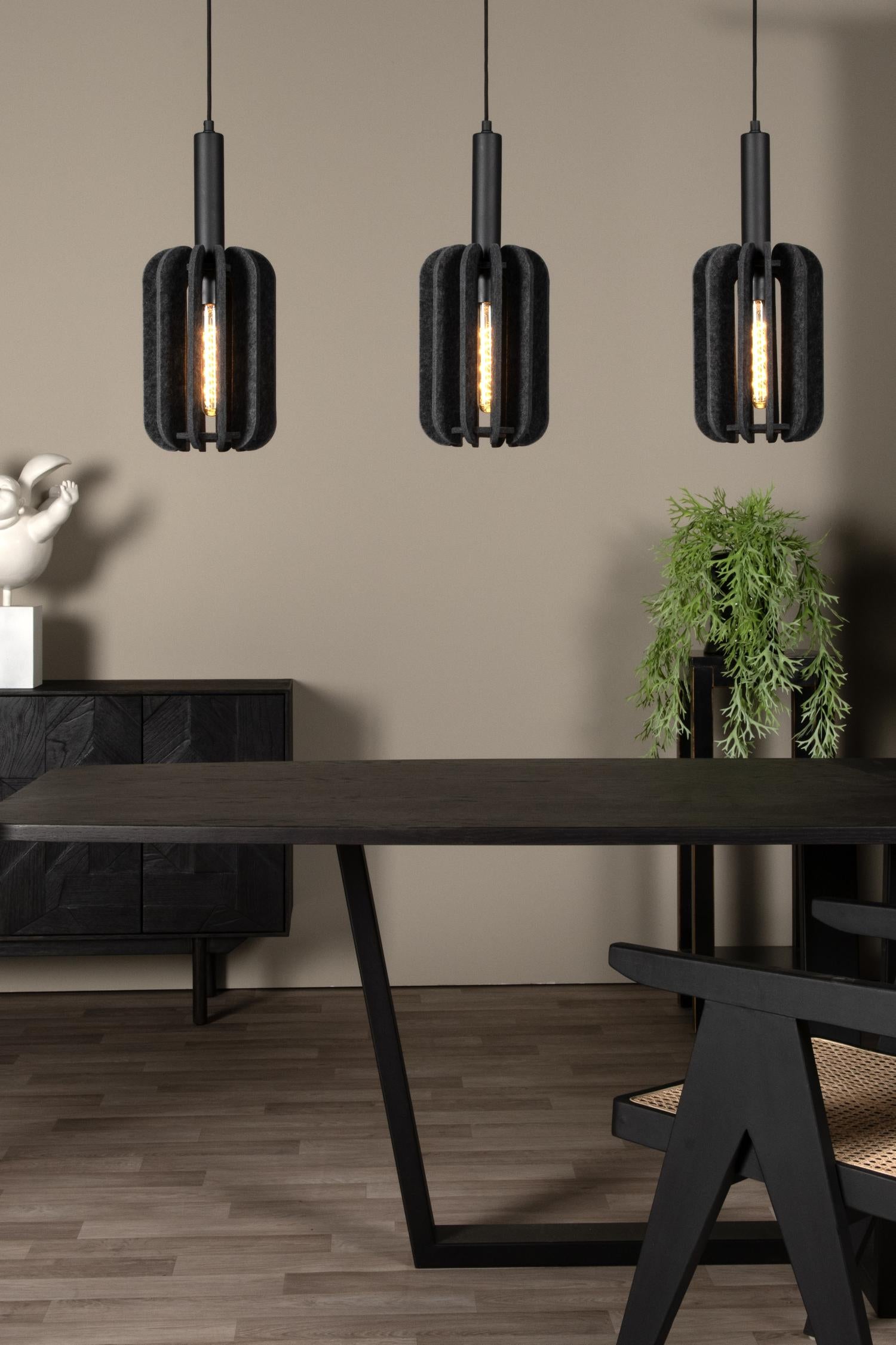 RAFAL - Pendant light - 3xE27 - Grey