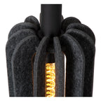 RAFAL - Suspension - Ø 50 cm - 3xE27 - Gris