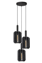 RAFAL - Suspension - Ø 50 cm - 3xE27 - Gris