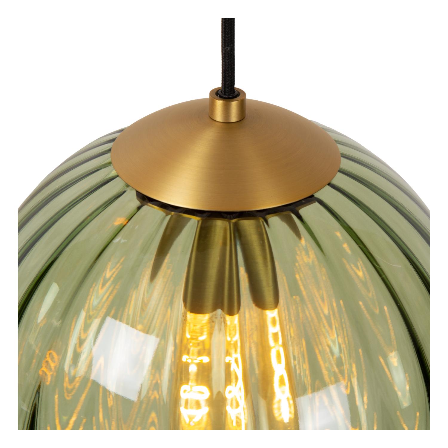 MONSARAZ - Suspension - Ø 35 cm - 3xE27 - Vert