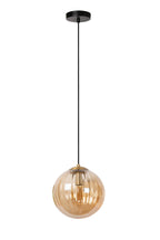 MONSARAZ - Hanglamp - Ø 25 cm - 1xE27 - Amber