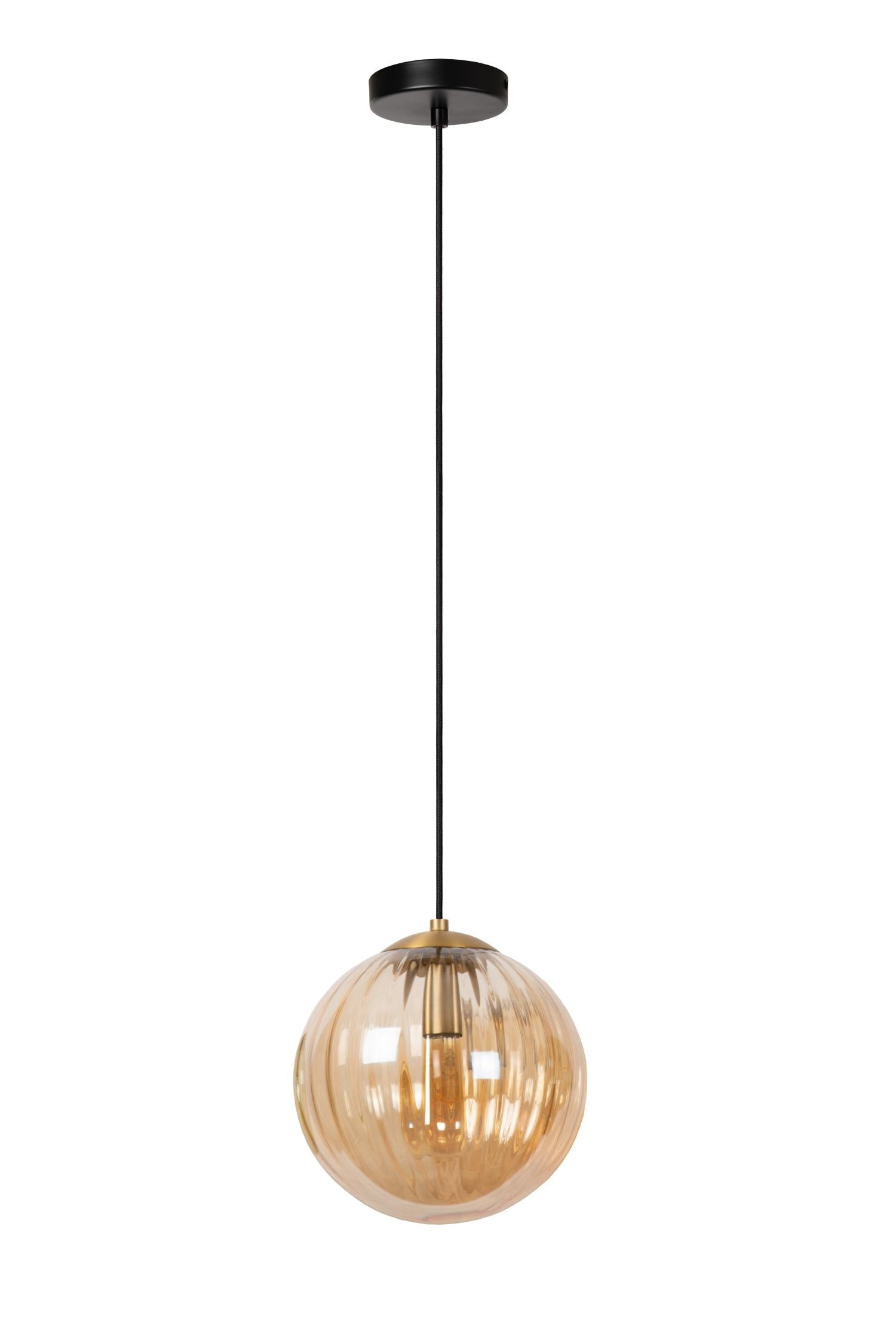 MONSARAZ - Hanglamp - Ø 25 cm - 1xE27 - Amber
