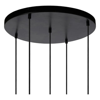 JOANET - Hanglamp - Ø 66 cm - 5xE27 - Fumé
