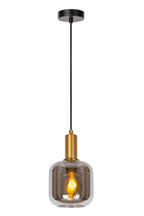 JOANET - Hanglamp - Ø 16 cm - 1xE27 - Fumé