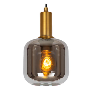 JOANET - Hanglamp - Ø 16 cm - 1xE27 - Fumé