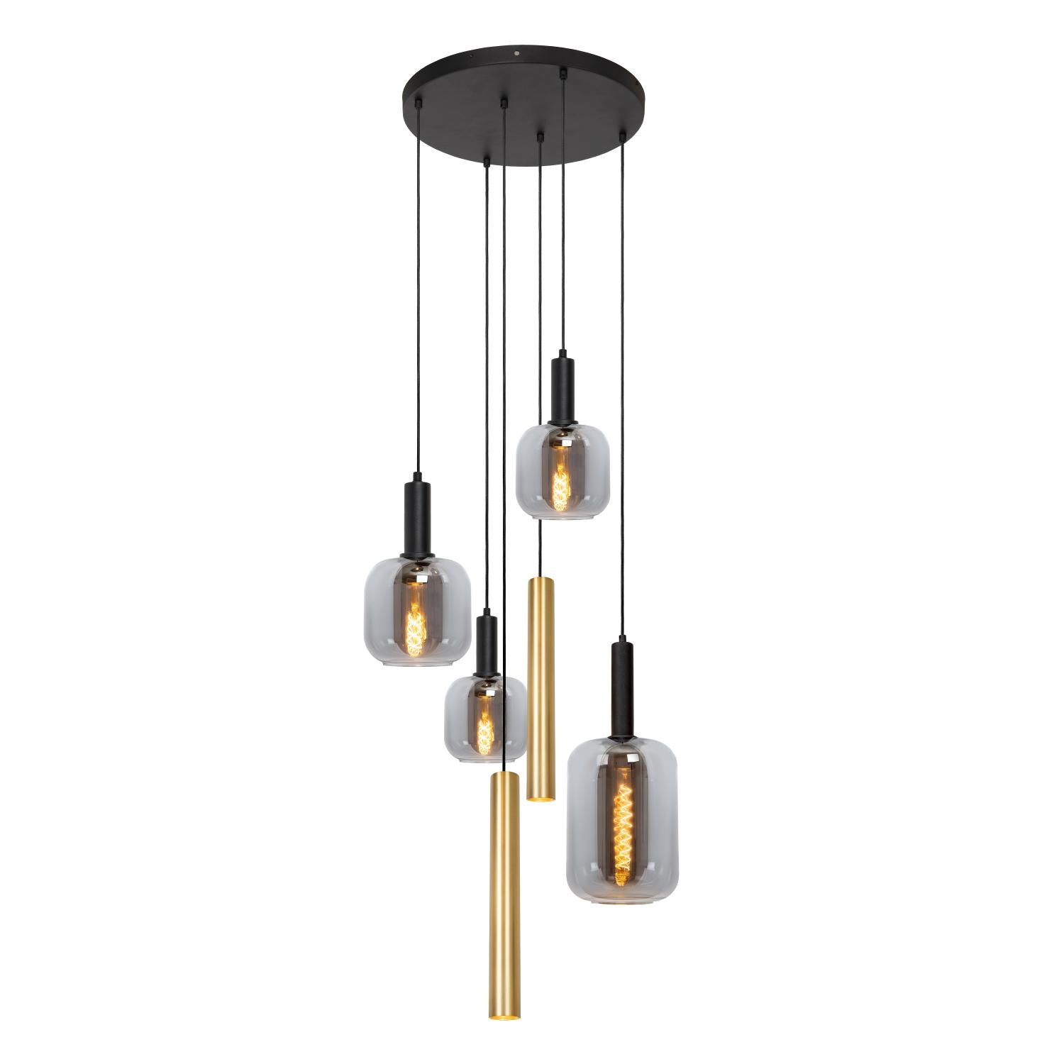 JOANET - Suspension - Ø 65 cm - 4xE27 - Laiton