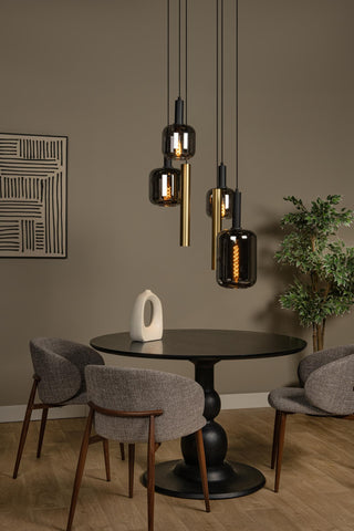 JOANET - Suspension - Ø 65 cm - 4xE27 - Laiton