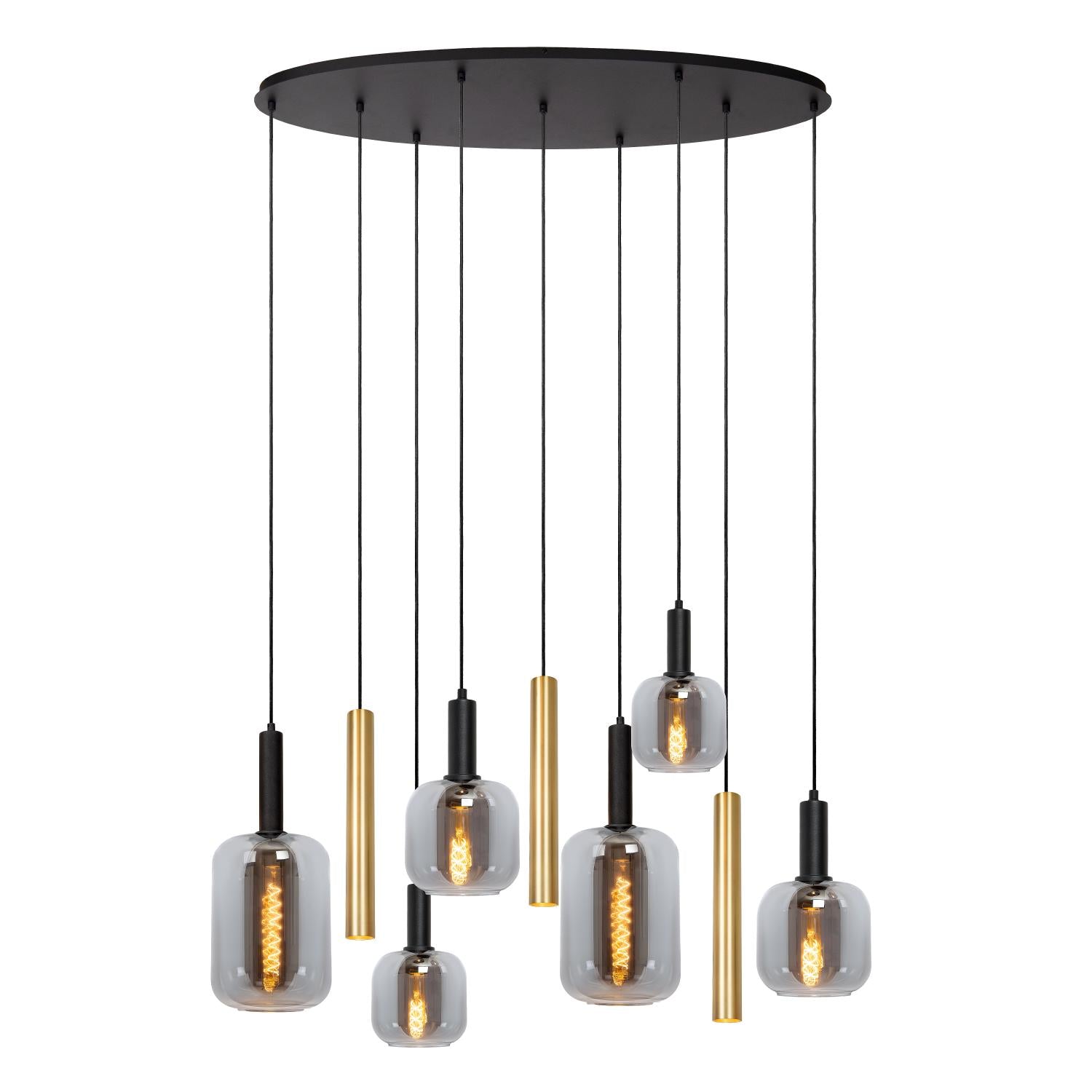 JOANET - Suspension - 6xE27 - Laiton