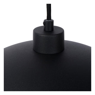 SIEMON - Pendant light - Ø 40 cm - 1xE27 - Black