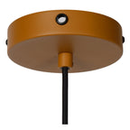 SIEMON - Hanglamp - Ø 40 cm - 1xE27 - Okergeel