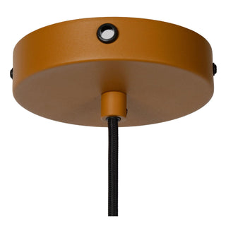 SIEMON - Hanglamp - Ø 40 cm - 1xE27 - Okergeel