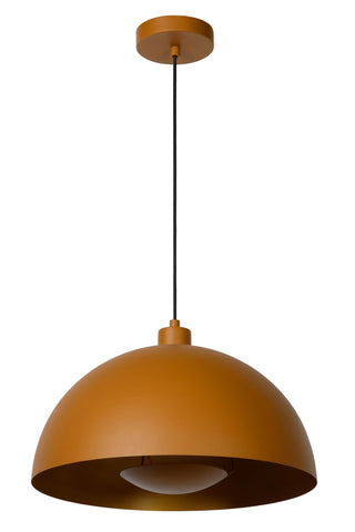 SIEMON - Hanglamp - Ø 40 cm - 1xE27 - Okergeel