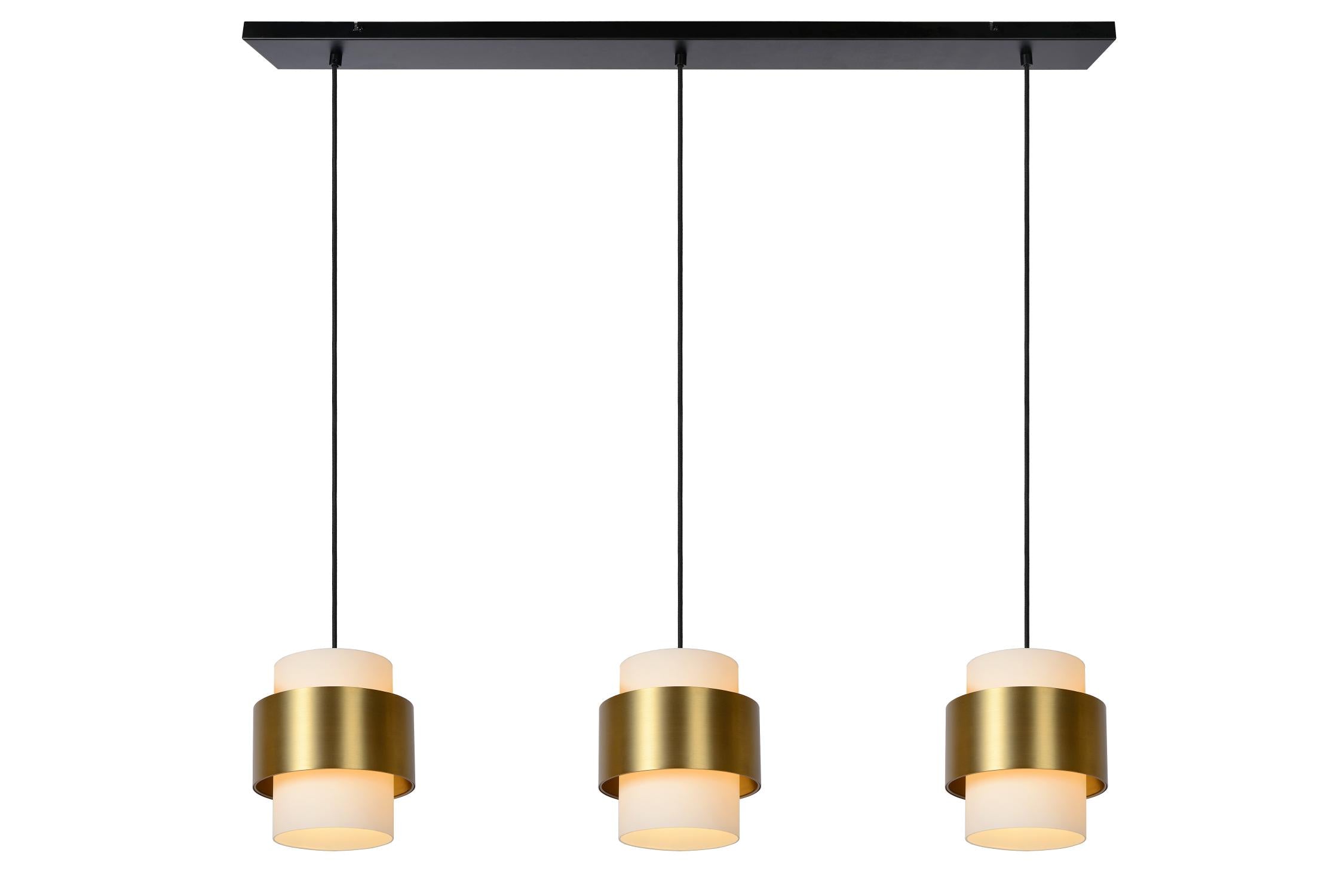 FIRMIN - Suspension - 3xE27 - Or mat / Laiton
