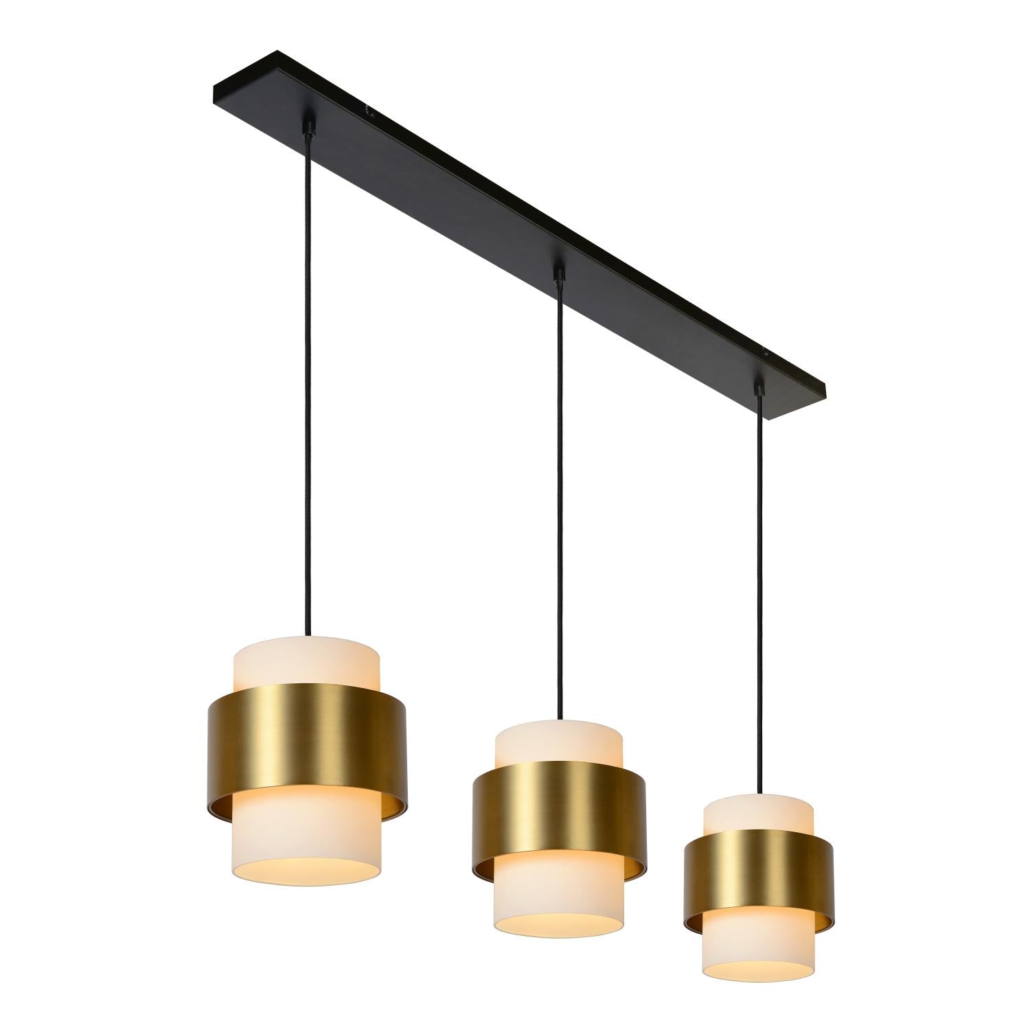 FIRMIN - Suspension - 3xE27 - Or mat / Laiton