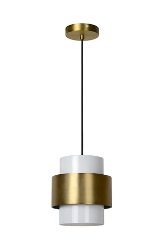 FIRMIN - Hanglamp - Ø 20 cm - 1xE27 - Mat Goud / Messing