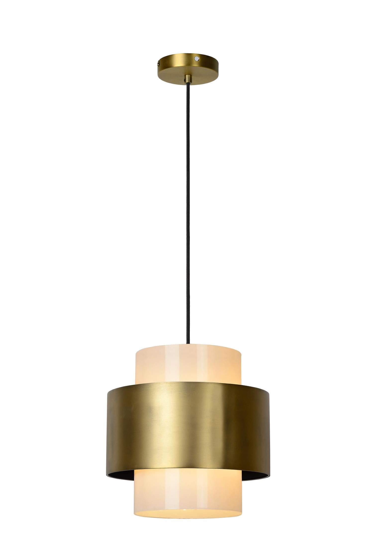 FIRMIN - Hanglamp - Ø 30 cm - 1xE27 - Mat Goud / Messing