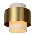 FIRMIN - Hanglamp - Ø 30 cm - 1xE27 - Mat Goud / Messing