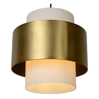 FIRMIN - Hanglamp - Ø 30 cm - 1xE27 - Mat Goud / Messing
