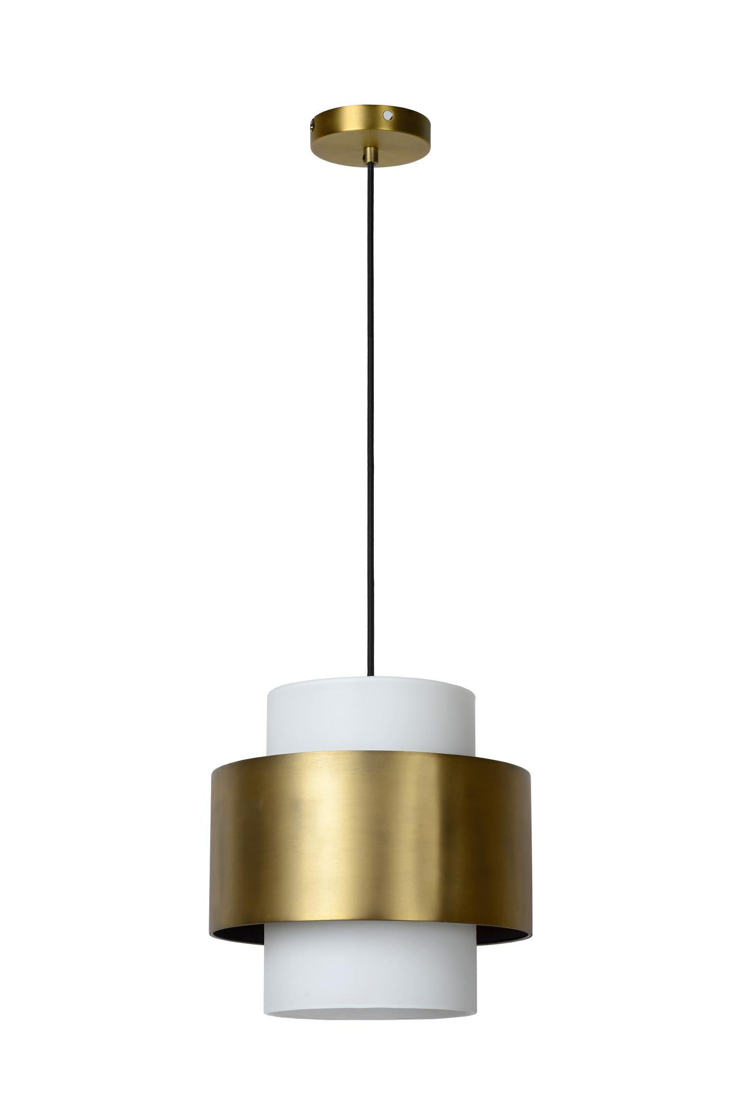 FIRMIN - Hanglamp - Ø 30 cm - 1xE27 - Mat Goud / Messing