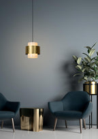 FIRMIN - Hanglamp - Ø 30 cm - 1xE27 - Mat Goud / Messing
