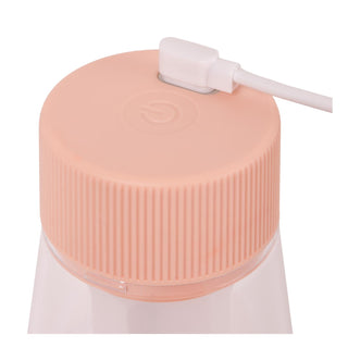 LORALI - Rechargeable table lamp Indoor/Outdoor - Battery - Ø 7.7 cm - LED Dimmable - 1x1.2W 2600K/3000K - IP44 - Pink
