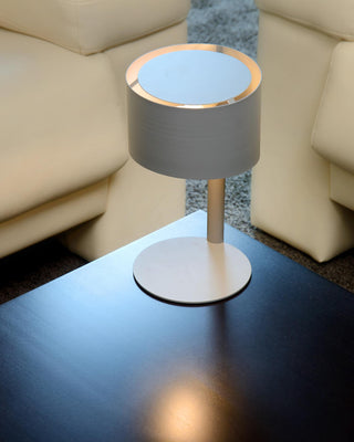 KNULLE - Lampe de table - Ø 15 cm - 1xE14 - Gris